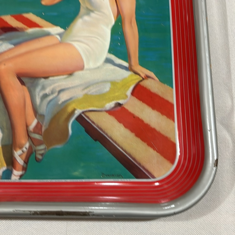 1939 Coca-Cola Tray - Picture 9 of 13